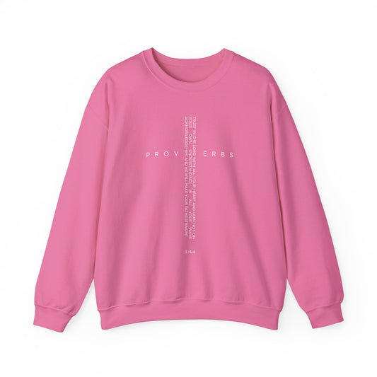 Proverbs 3:5-6 Sweatshirt