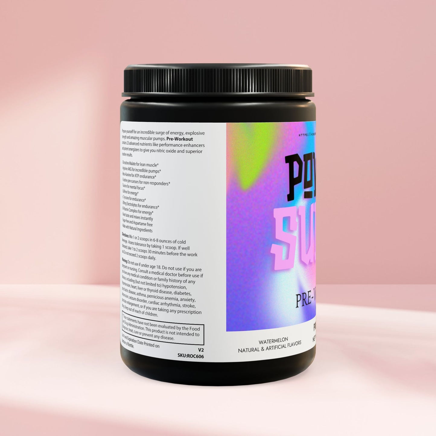 Power Surge Pre-Workout Watermelon