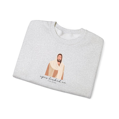 "Eyes Locked on the King" Sweatshirt