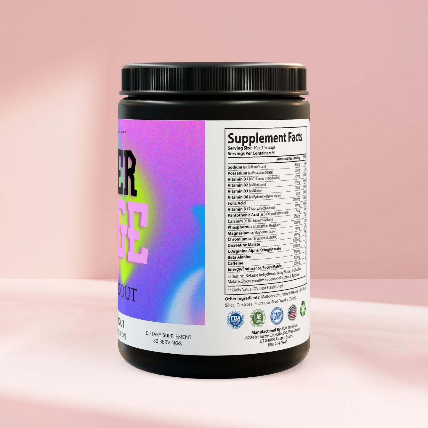 Power Surge Pre-Workout Watermelon